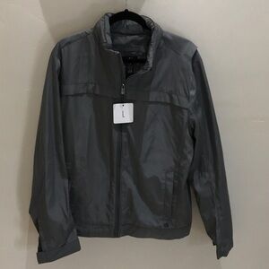 Calvin Klein Men's Gray Jacket/Windbreaker, Size L